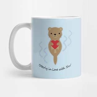 Otterly in Love with You Otter Mug